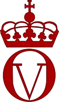Royal cypher of King Olav V