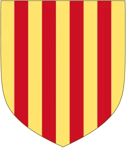 Coat of arms from Alfonso II of Aragon to Peter II of Aragon