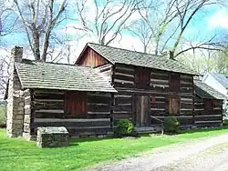 old log house