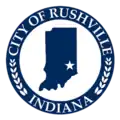 Official seal of Rushville, Indiana