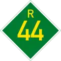 Provincial route R44 shield