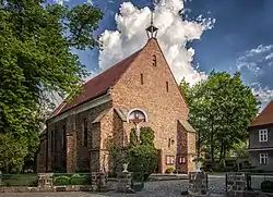 Gothic Saints James and Christopher church