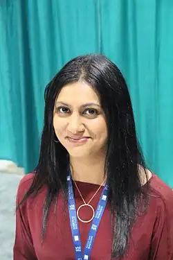 Tahir at the 2015 National Book Festival