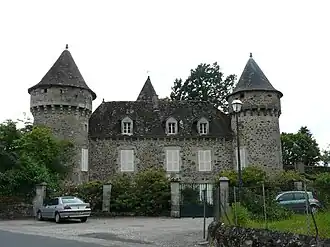 The Château of Saint-Étienne, in Saint-Étienne-de-Chomeil