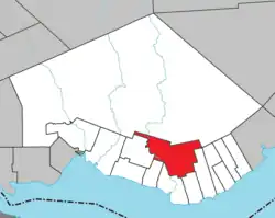 Location within Bonaventure RCM