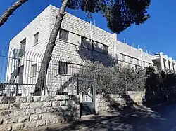 West building in the hospital compound