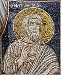Icon of Saint Matthew in the Basilica of Saint Apollinaris, Ravenna