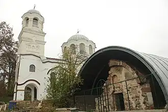 Old and new St Petka church