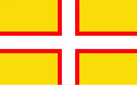 St. Wite's Cross (the flag of Dorset).