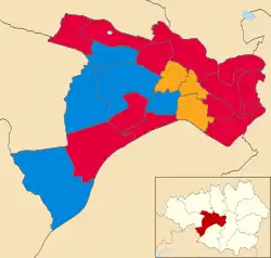 2007 results map