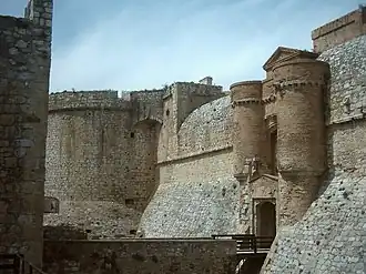 Entrance of the Fort de Salses