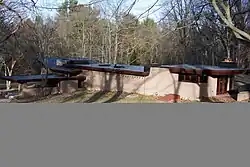 Side view of the Eppstein House