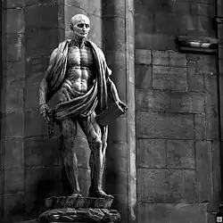 St Bartholomew Flayed, by Marco d'Agrate, 1562 (Duomo di Milano)