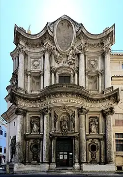 San Carlo alle Quattro Fontane, Rome, by Francesco Borromini, 1638-1677[185]