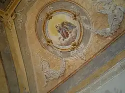 Frescoes in the sacristy