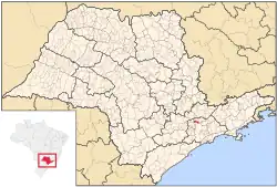 Location of Caieiras