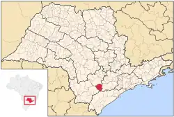 Location in São Paulo state