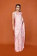 A classic drape sari