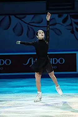 Satoko Miyahara at the 2019 Cup of China