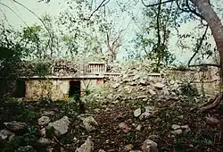 Collapsed ruins of the South Palace complex