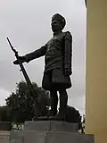 Sculpture of soldier