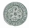 Seal of Johann III of Holstein-Kiel, c. 1309-1317