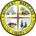 Official seal of Accident, Maryland