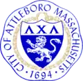 Official seal of Attleboro, Massachusetts