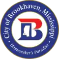 Official seal of Brookhaven, Mississippi