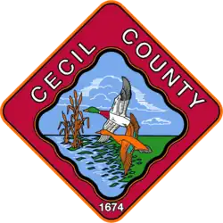 Official seal of Cecil County