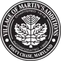Official seal of Martin's Additions, Maryland