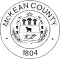 Official seal of McKean County