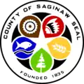 Official seal of Saginaw County
