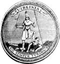 Seal of Virginia (1851–1875)