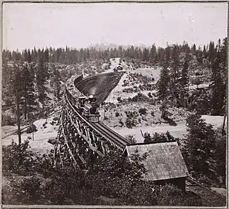 Secret Town trestle, ca. 1870