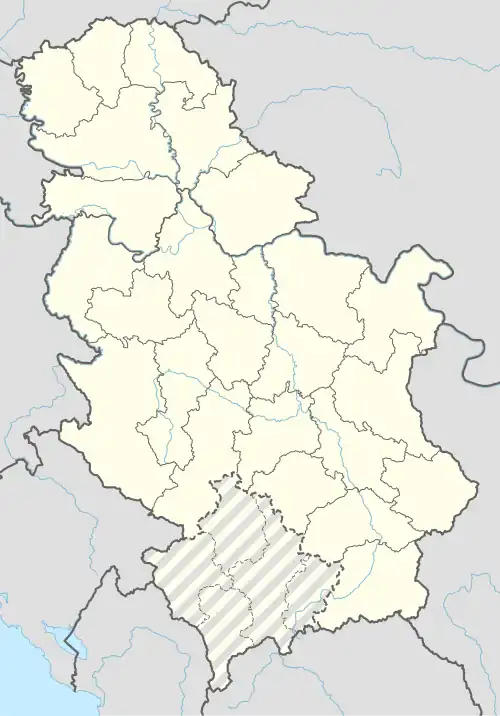 Progar is located in Serbia