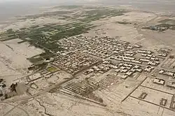 Aerial view of Shahr Asb in 2009