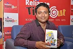 Mathew at a book release function of Knocked Up at Reliance Timeout Store Pune on 26 September 2010