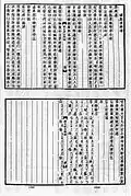 Government document with Gongche notation