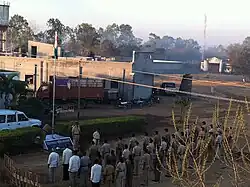 Republic day parade at Shirala Police Station