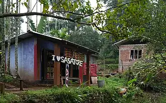 Shop selling packaged snacks, etc.