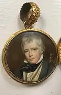 Sir Walter Scott memorial locket. A private commission 1832.