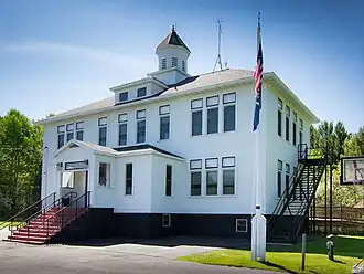 This historic Skanee School