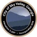 Official seal of Sky Valley, Georgia