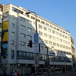 Image 11Obchodný a obytný dom Luxor (Residential and Commercial House Luxor), 1937, in Bratislava (Slovakia) (from Functionalism (architecture))