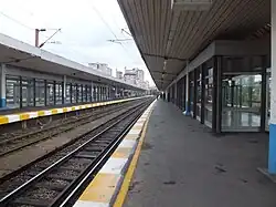 The station prior to reconstruction