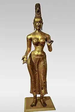 Bronze statue at the British Museum