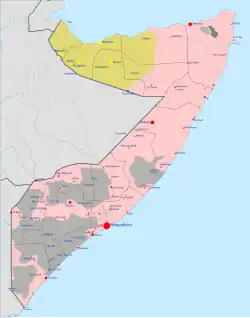 Military situation in Somalia and Somaliland as of December 2024
