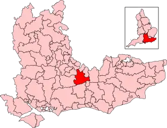 Map of constituency