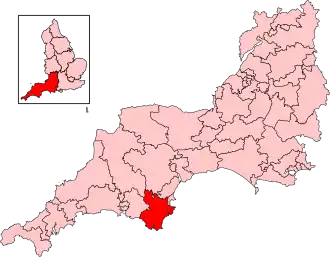 Map of constituency